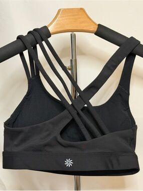 BLACK ATHLETA TRAIN FREE BRA